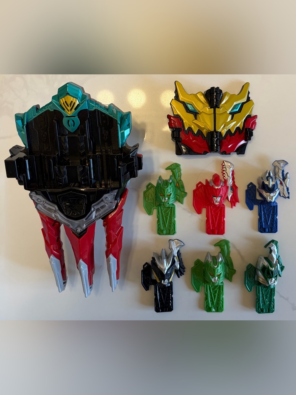 Power Rangers Dino Knight Morpher and Rensoul/Dino Keys